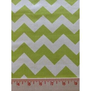36x57" (1 Yard) Green Chevron Duck Fabric New Riley Blake Diy Sew Sewing Craft